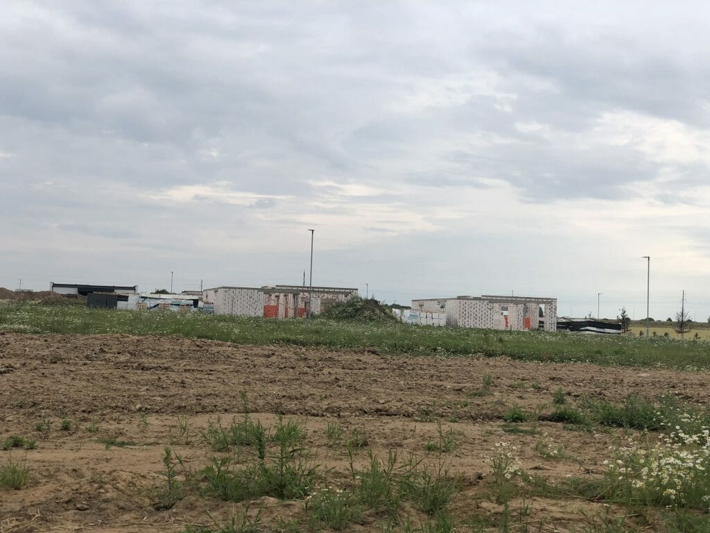 Šventapilis (Šventapilės g. 2, 4, 6, 8, 10, 12, 14, 16, 18, 20, 22, 24, 26, 28, 30, 32, 34, 36, 38, 40, 42, 44, 46, 48) - Private house community - construction photos