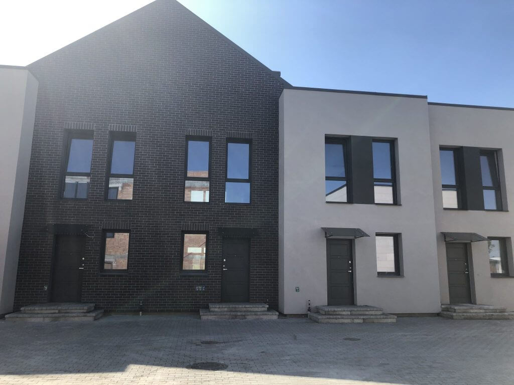 Kalnėnų panorama (Kašubų g.) - Row housing - construction photos