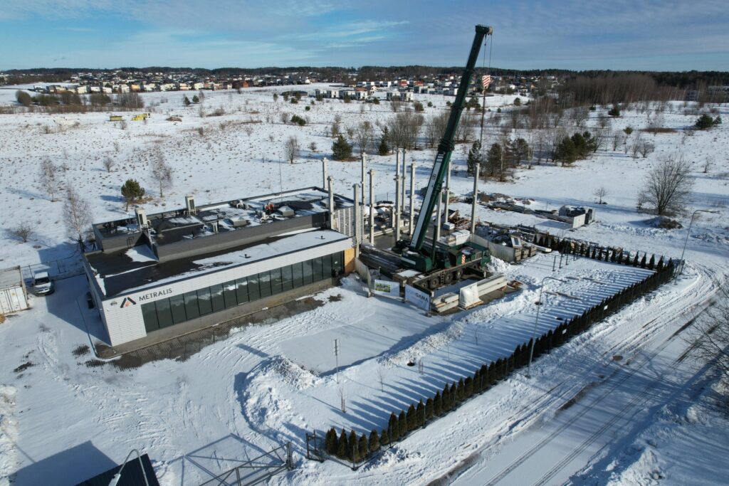 Liubčios g. 8 priestatas (Liubčios g. 8) - Office center - construction photos