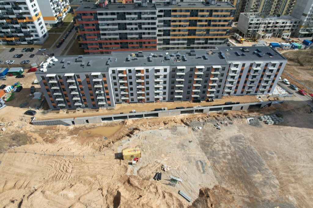 Vakarų Lėnas (Girulių g. 22) - Korterelamu - ehituse fotod