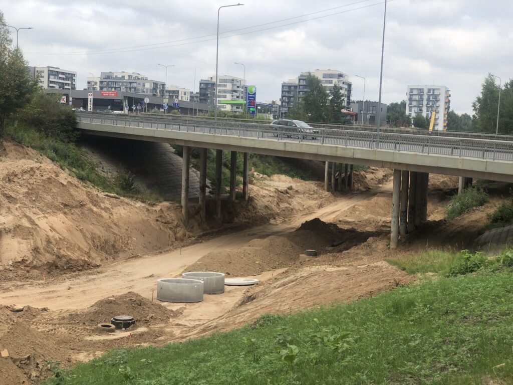 Smalinės g. tęsinys (Smalinės g.) - Bike path, Street - construction photos