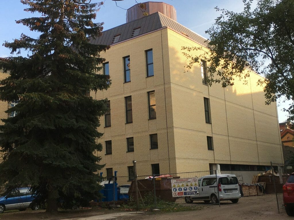 Vrublevskių bibliotekos rekonstrukcija (Žygimantų g. 1) - Library - construction photos