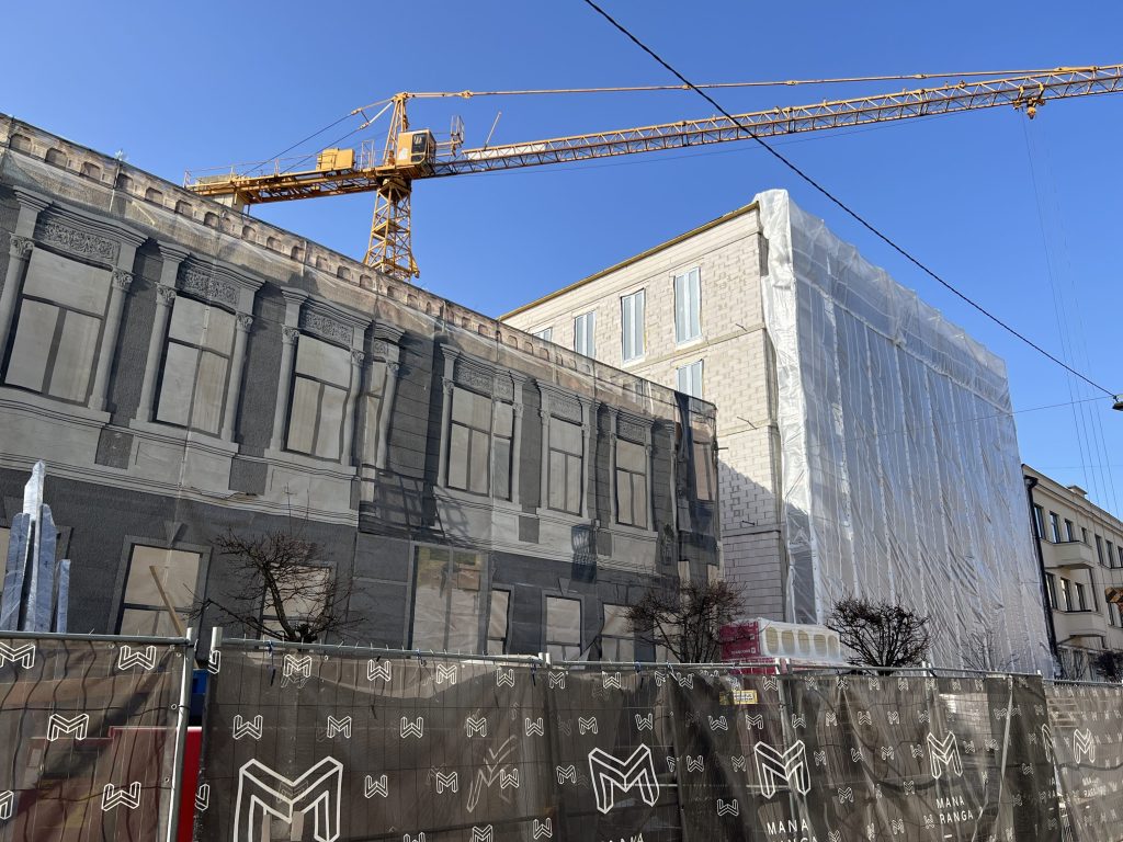 Versalis (Laisvės al. 88) - Viesnīca, Daudzdzīvokļu nams - būvdarbu attēli