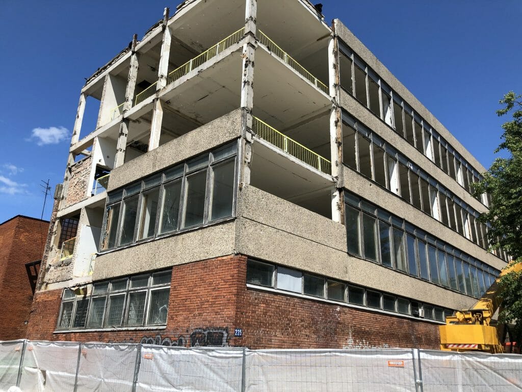 Savanorių pr. 225 (Savanorių pr. 225) - Health center - construction photos