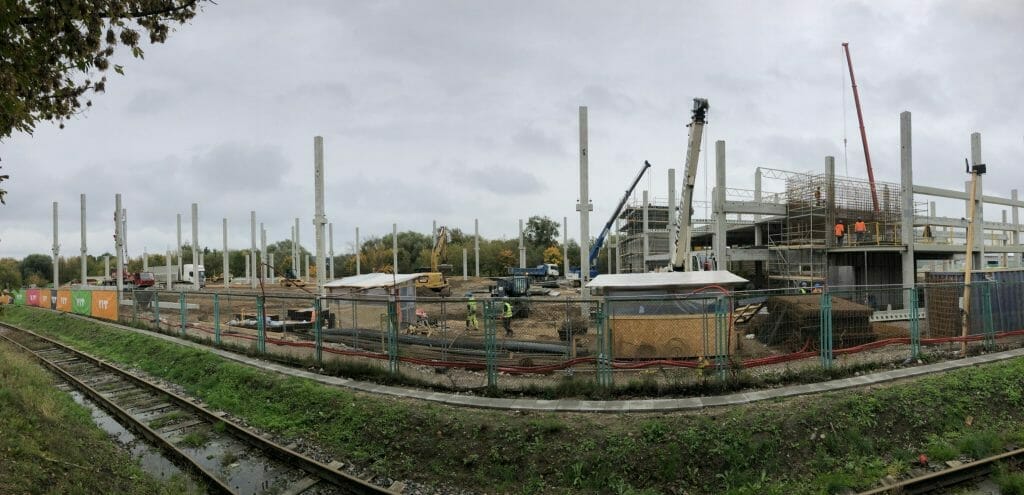 Kauno baldų gamykla 1 etapas (Drobės g. 68) - Light manufacturing - construction photos