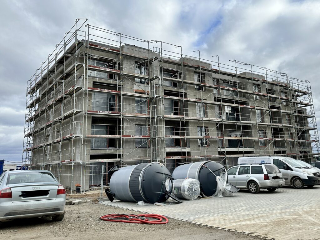 Namučiai 2 etapas (C namas) (Versmės g. 24) - Multi apartment - construction photos