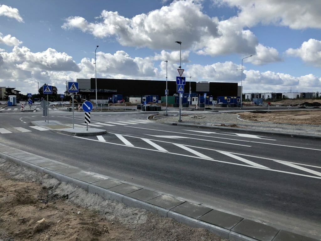 Gilužio g. iki Smalinės g. (Gilužio g.) - Bike path, Street - construction photos