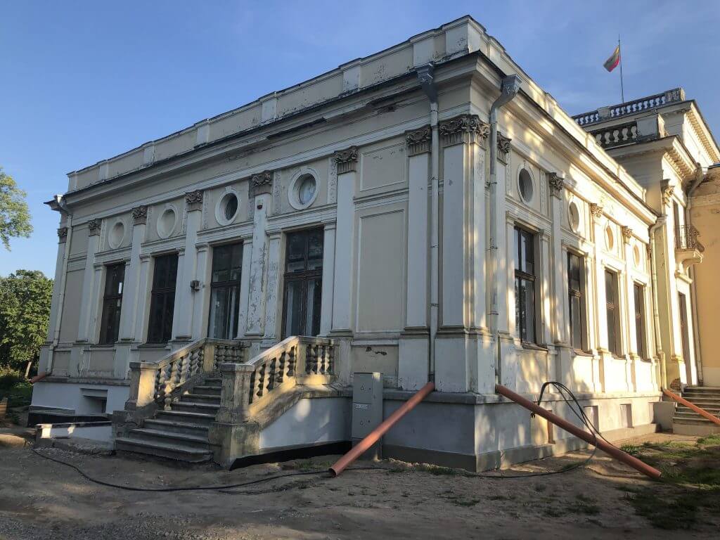 Trakų Vokės dvaro rekonstrukcija (Žalioji a. 2A) - Muzejs - būvdarbu attēli