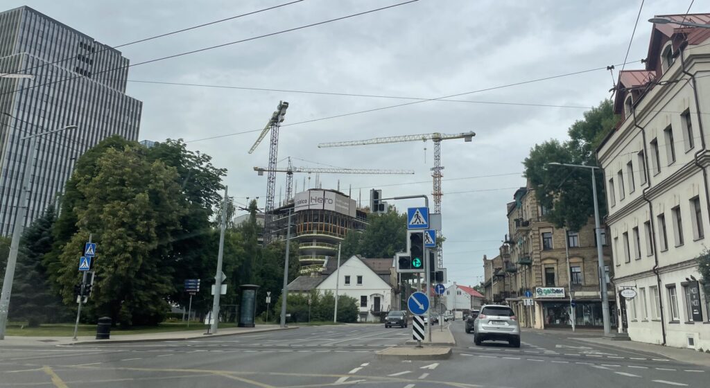 HERO (Lvivo g. 21) - Office center - construction photos