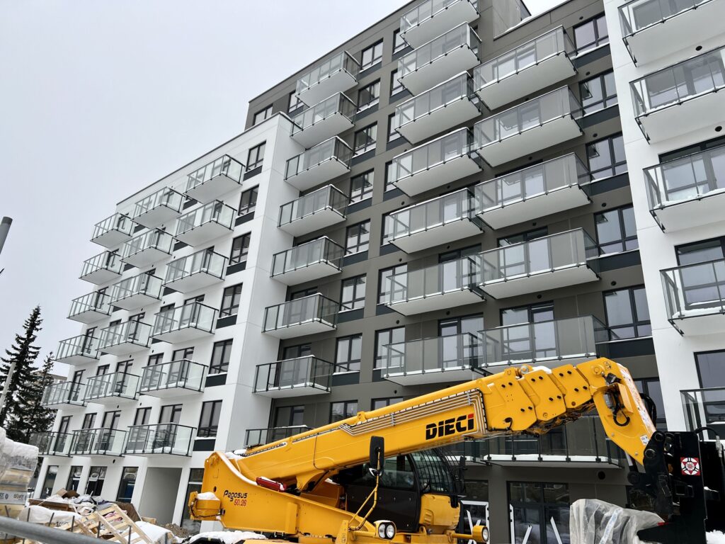 Verkių sodas 3 etapas (Verkių g. 39) - Multi apartment - construction photos