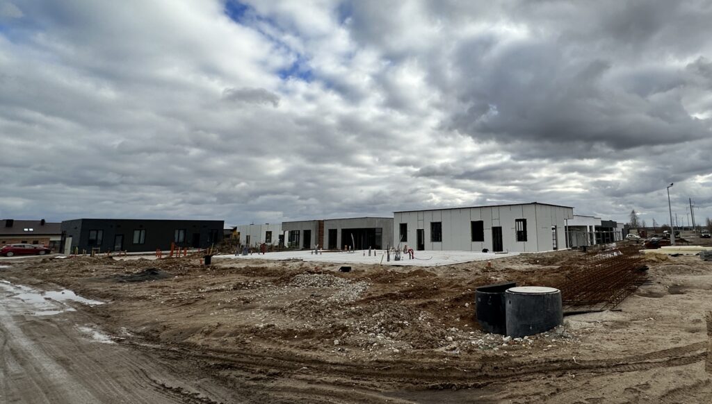 Žuvinto namai (Žuvinto g. ) - Row housing - construction photos