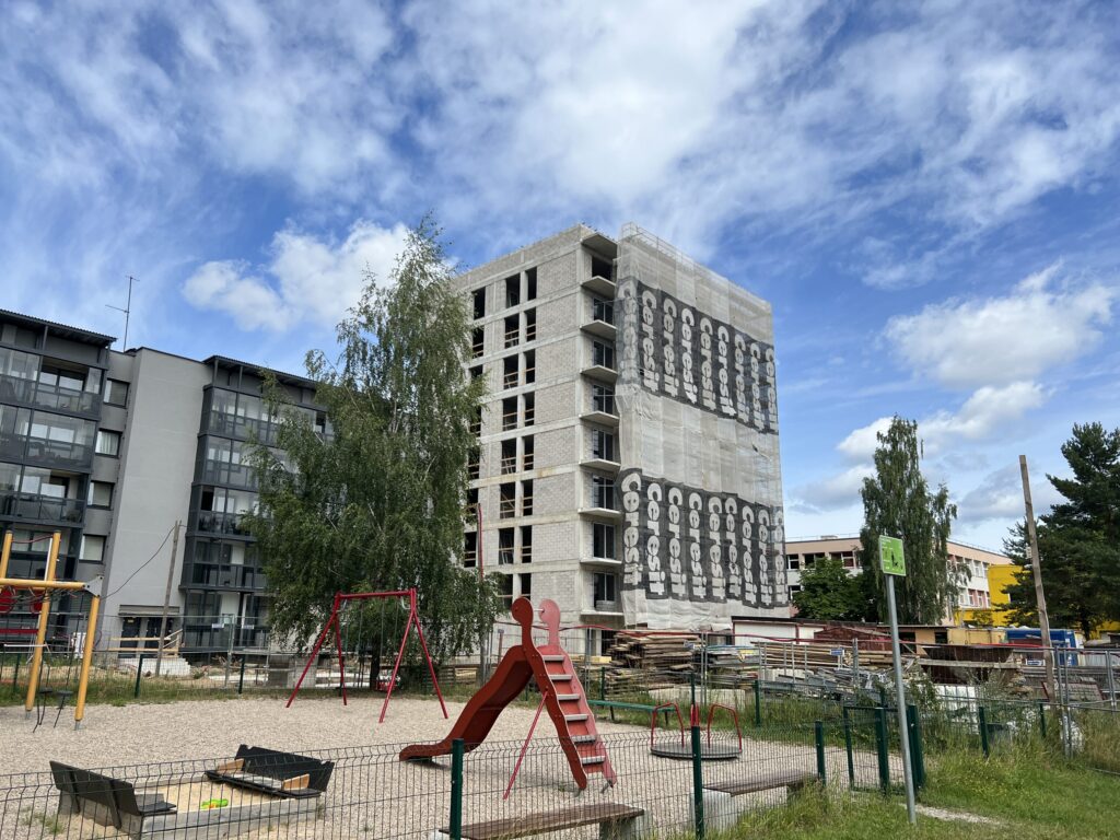Laisvės 45A (Laisvės pr. 45A) - Multi apartment - construction photos