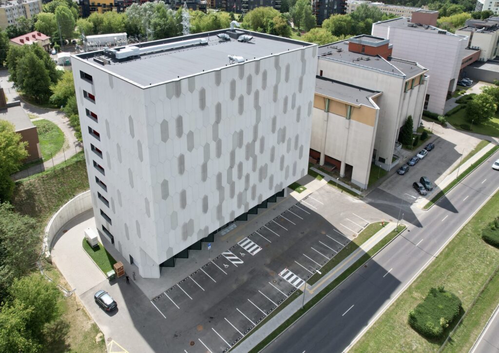 Centrinio archyvo priestatas (O. Milašiaus g. 23) - Administrative - construction photos