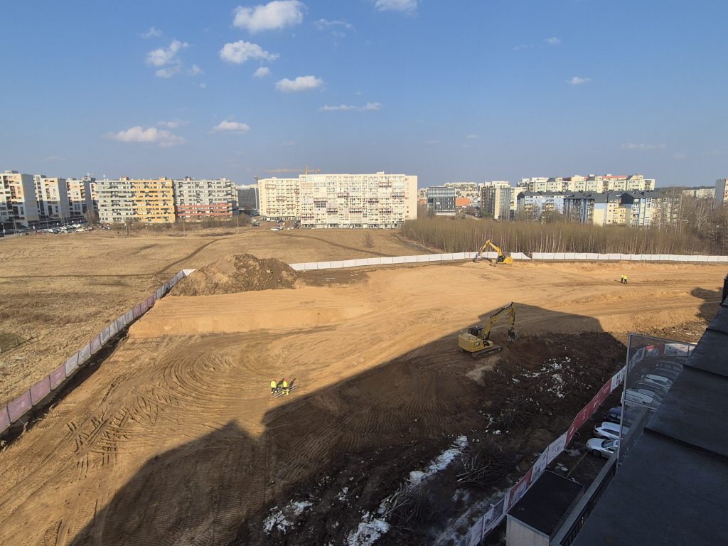 Perkūnkiemio progimnazija (Pavilnionių g. 25) - Pamata vai vidējā izglītība - būvdarbu attēli