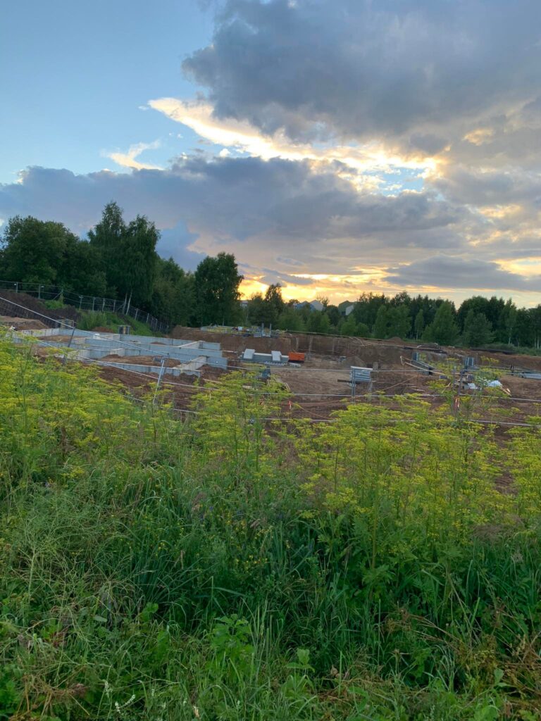 Vyšnios 1 etapas (Karaliaučiaus g. 25, 27) - Multi apartment - construction photos