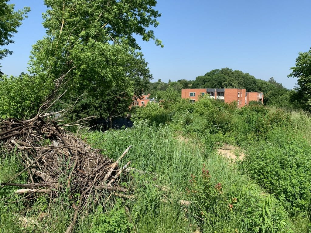 Užupio personos (Filaretų g. 25) - Multi apartment - construction photos