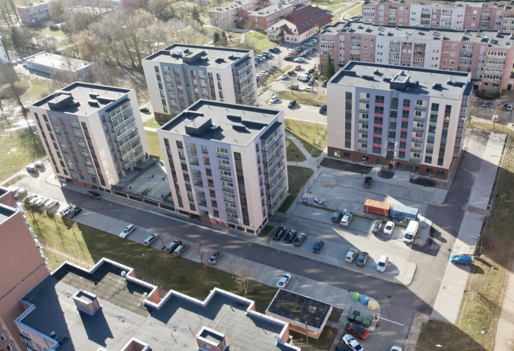 Baltijos terasos (Baltijos pr. 111) - Korterelamu - ehituse fotod