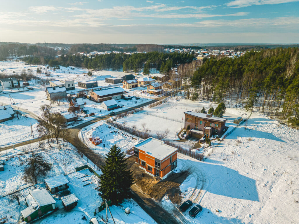 Barsukynės namai (Barsukynės g. 28, 28A) - Rindu mājas - būvdarbu attēli