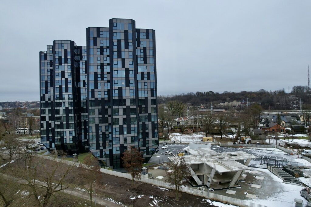 Kaunorama 1 etapas (A ir B namas) (A. Juozapavičiaus pr. 139A) - Multi apartment - construction photos