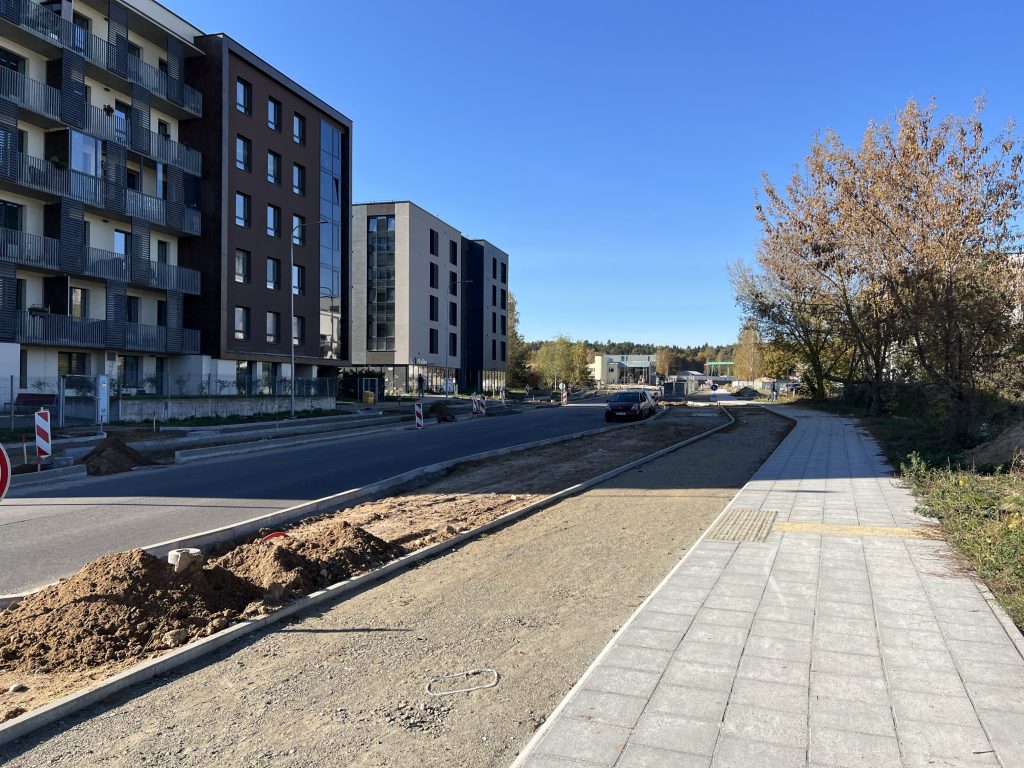 Visorių g. iki Prano Vaičaičio g. rekonstrukcija (Visorių g.) - Street - construction photos