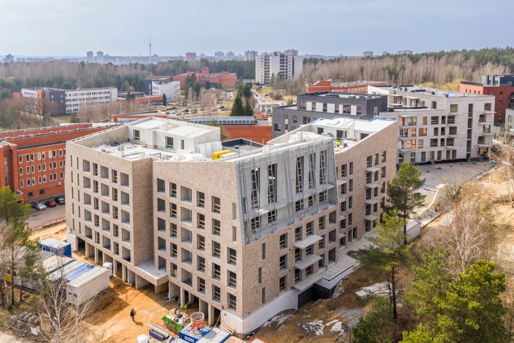 Baltupis 2 etapas (Didlaukio g. 45B) - Korterelamu - ehituse fotod