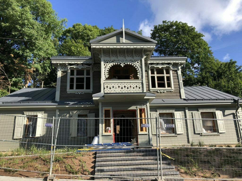 Medinės architektūros muziejus (Polocko g. 52) - Museum - construction photos