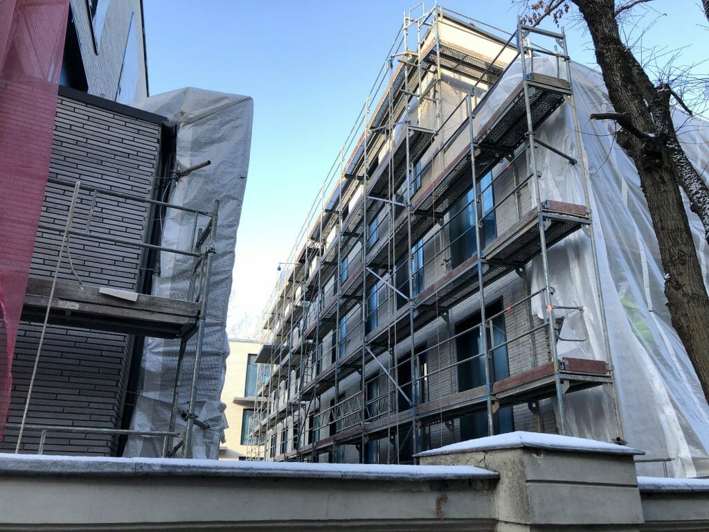 Sierakausko 25 1 etapas (Z. Sierakausko g. 25) - Multi apartment - construction photos