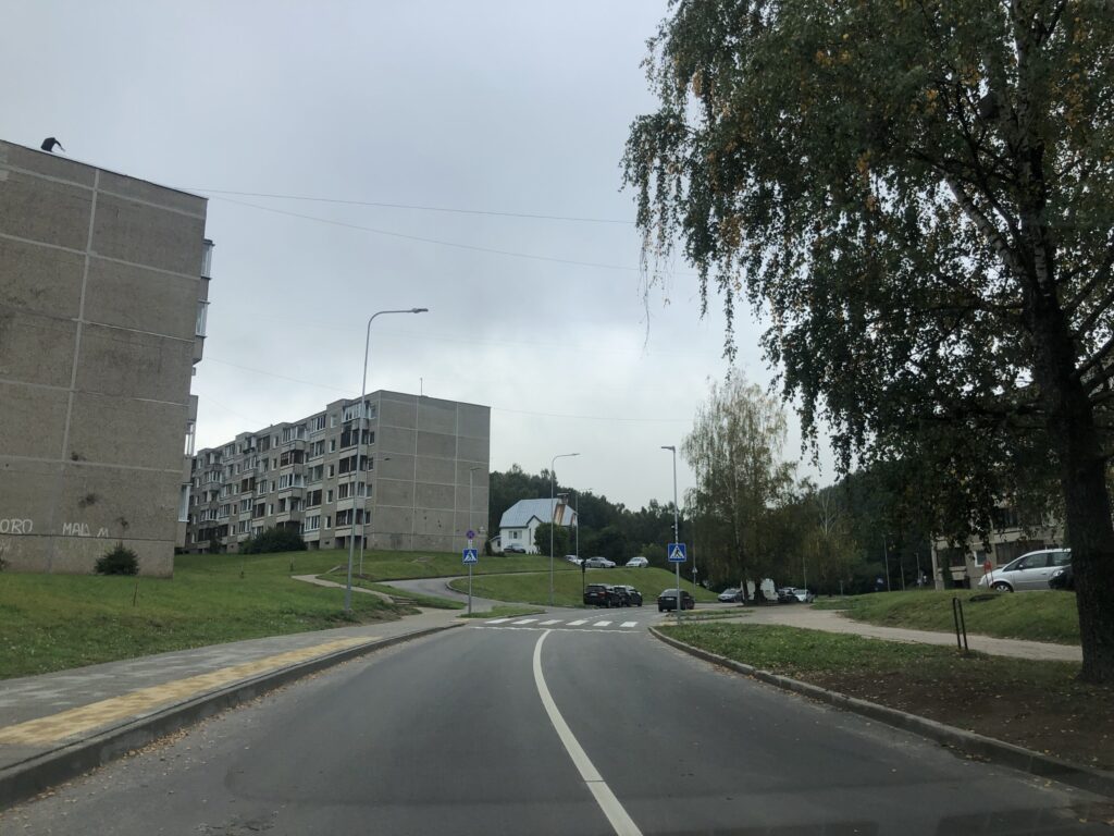 Ramaus eismo Vaduvos g. (Vaduvos g.) - Iela - būvdarbu attēli