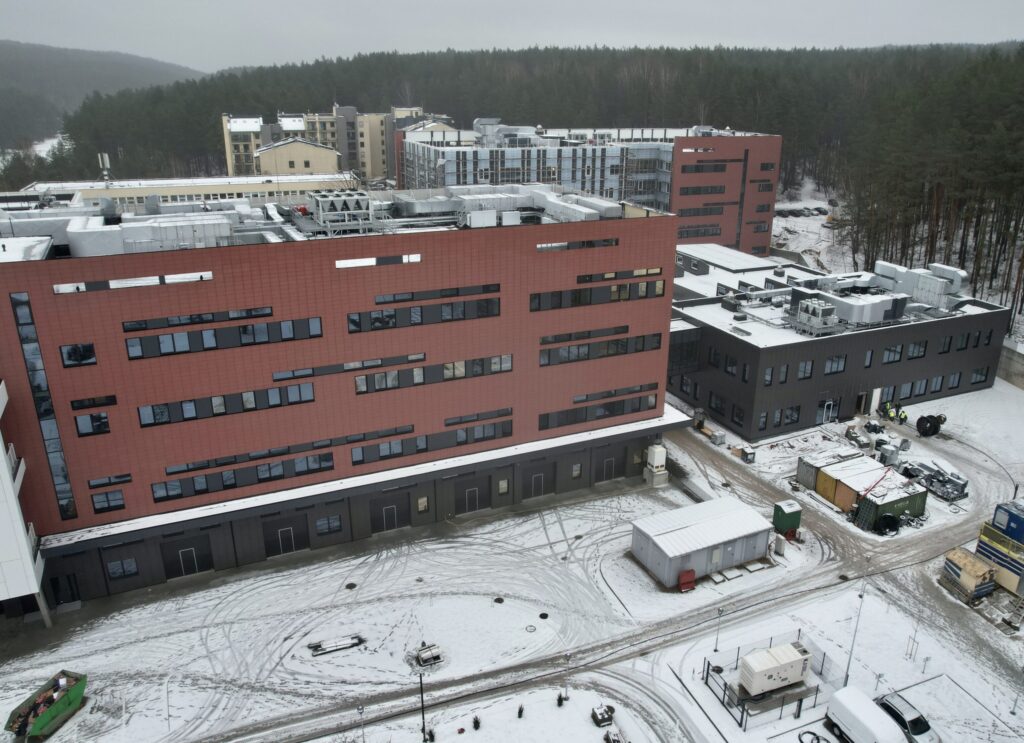 VGTU Elektronikos, Mechanikos ir Transporto inžinerijos fakultetų mokomasis korpusas (Plytinės g. 25-2) - Higher education - construction photos