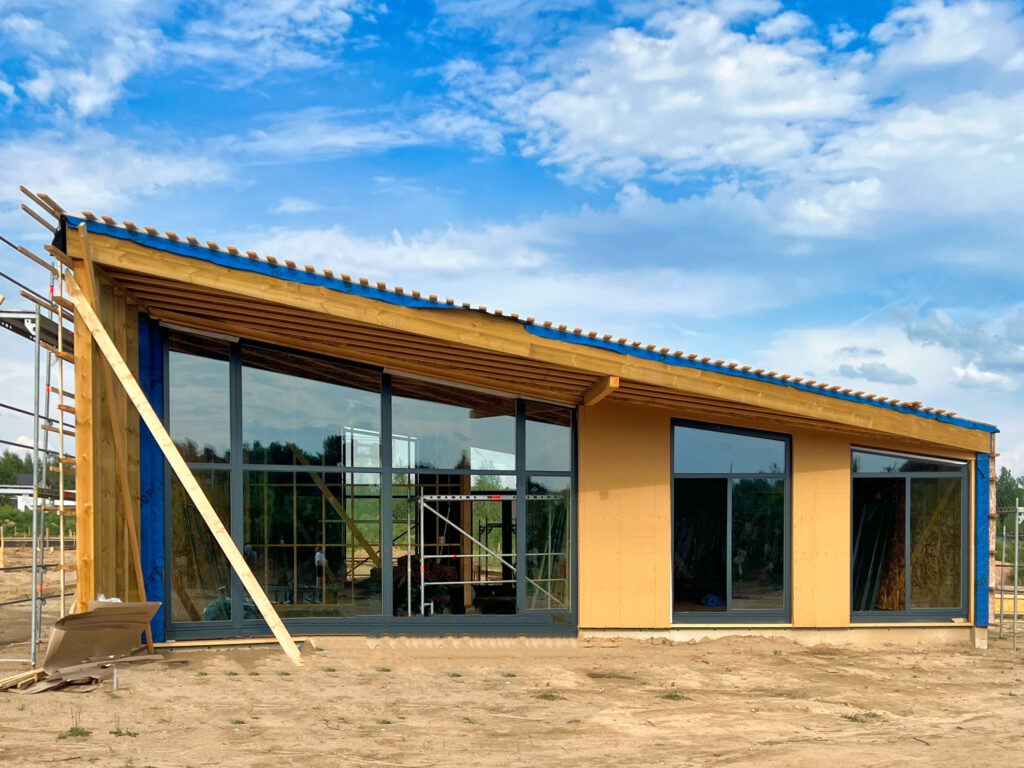 Home plus (Kolektyvo g. 33, 35, 37, 39, 41, 43, 45, 47, 49, 51, 53, 55, 57, 59, 61, 63, 67, 69, 71, 73, 75, 77, 79, 81, Nemėžis) - Private house community - construction photos