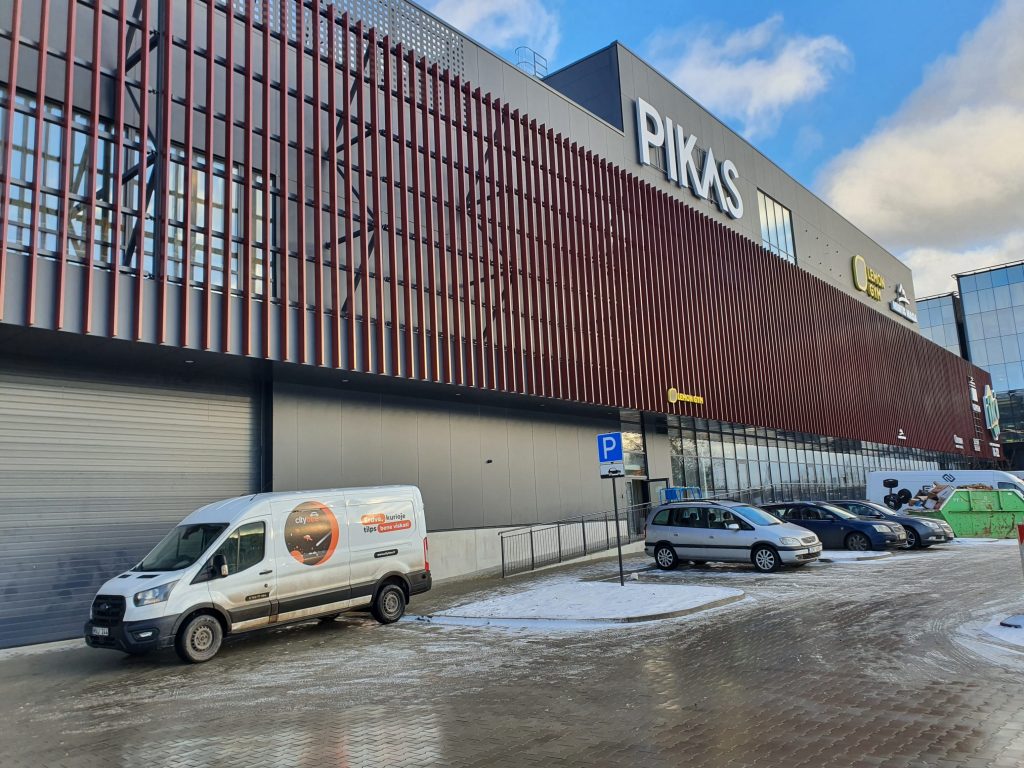 PC PIKAS (Ukmergės g. 221) - Shopping center - construction photos