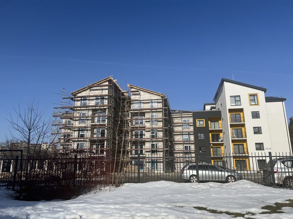 Paparčio žiedas 2 etapas (Partizanų g. 192B) - Daudzdzīvokļu nams - būvdarbu attēli
