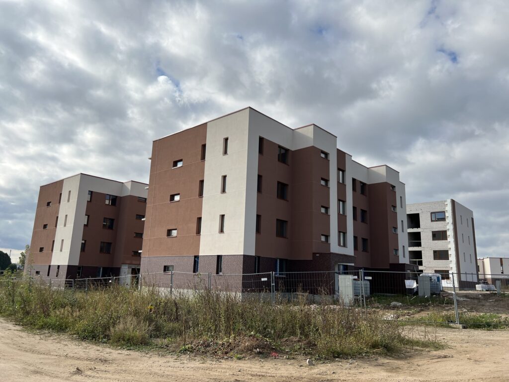 Horizontai (rytų, pietų, šiaurės) (Simono Grunau g. 34, 36, 38) - Multi apartment - construction photos