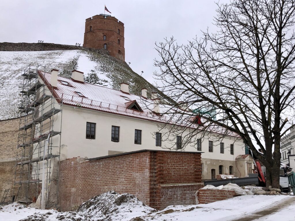 Pilininko namas (Arsenalo g. 1) - Museum - construction photos