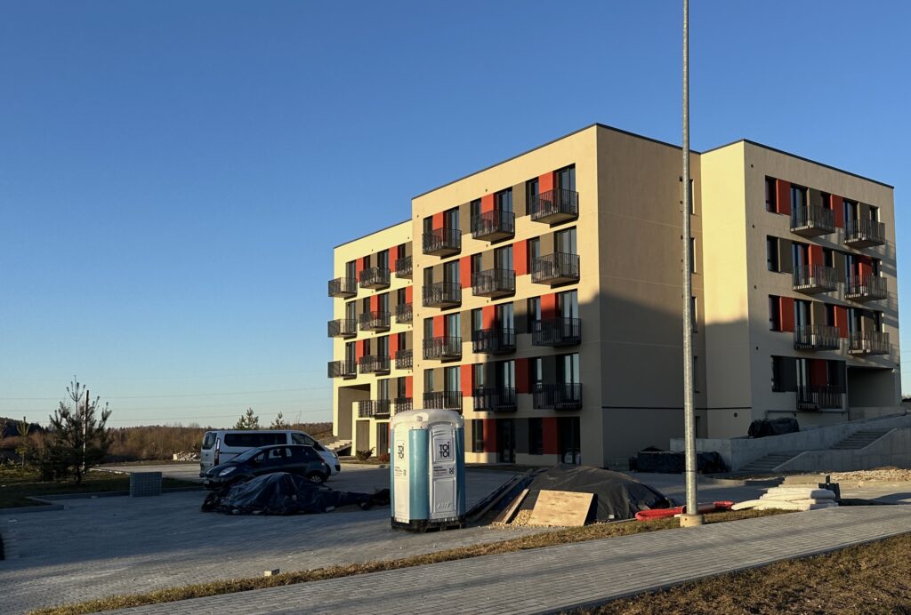 Naujasis Antakalnis (Duburio namas) (Duburio g. 4) - Multi apartment - construction photos