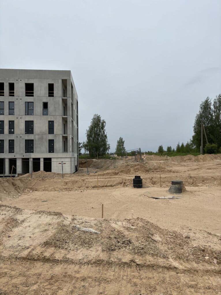 Karaliaučiaus g. atkarpa, Vištyčio g., J. Bretkūno g. atkarpa (Karaliaučiaus g., Vištyčio g., J. Bretkūno g.) - Bike path, Street - construction photos