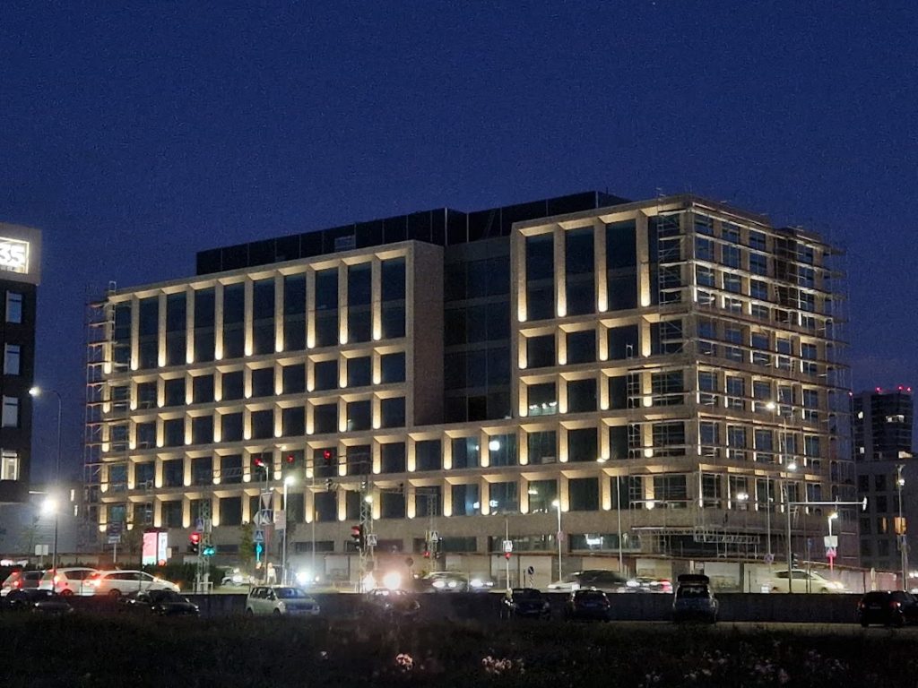 Sand Offices (Žalgirio g. 114) - Office center - construction photos