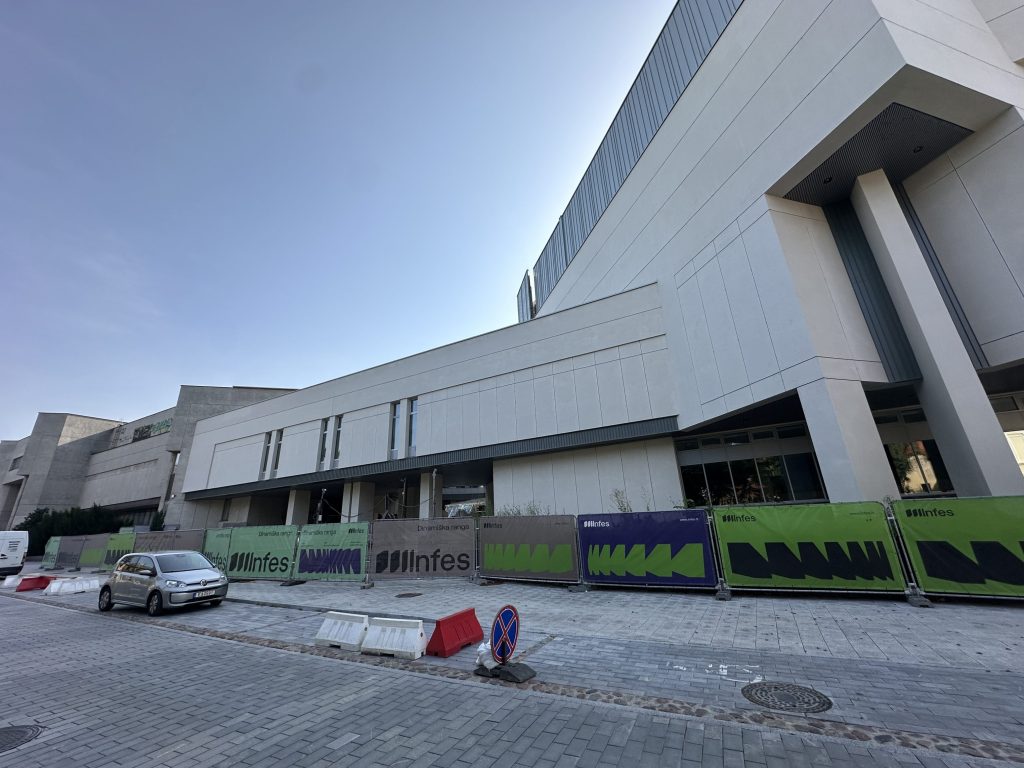 Vilniaus kongresų rūmai (Vilniaus g. 6-1) - Concert hall - construction photos