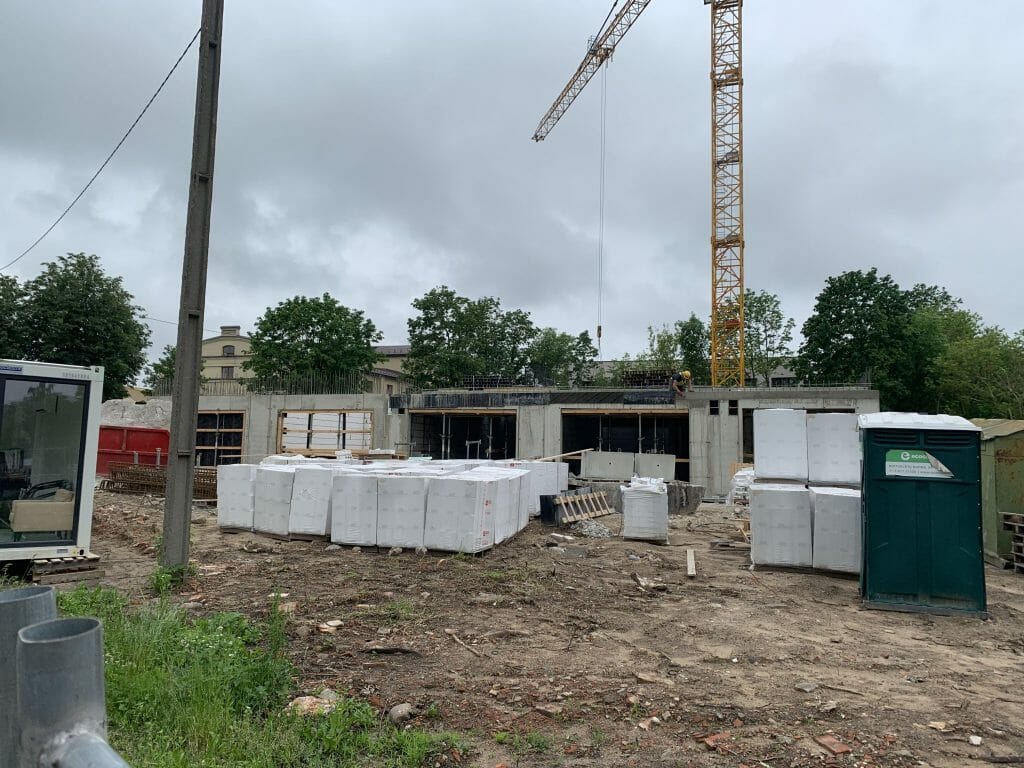 Storyline (Algirdo g. 85) - Multi apartment - construction photos