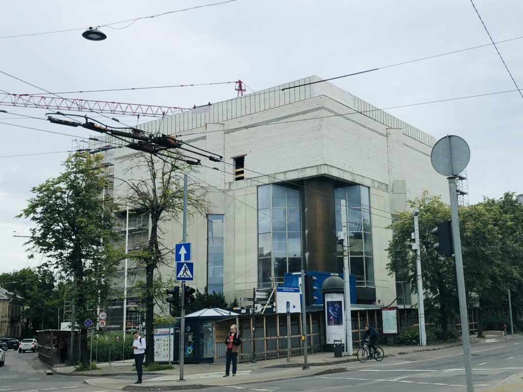 Vilniaus kongresų rūmai (Vilniaus g. 6-1) - Concert hall - construction photos