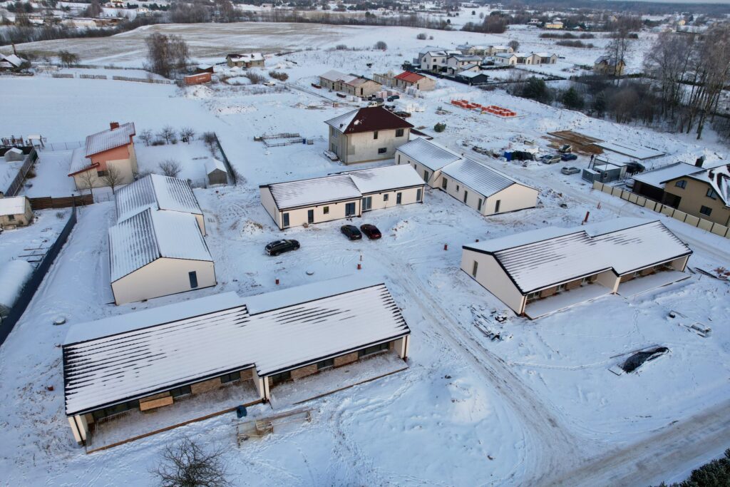 Bičiulių kvartalas 2 etapas (Bičiulių g. 2, 2A, 2B, 2C, 2D, 16, 18, 26, 26A, 26B) - Private house community - construction photos