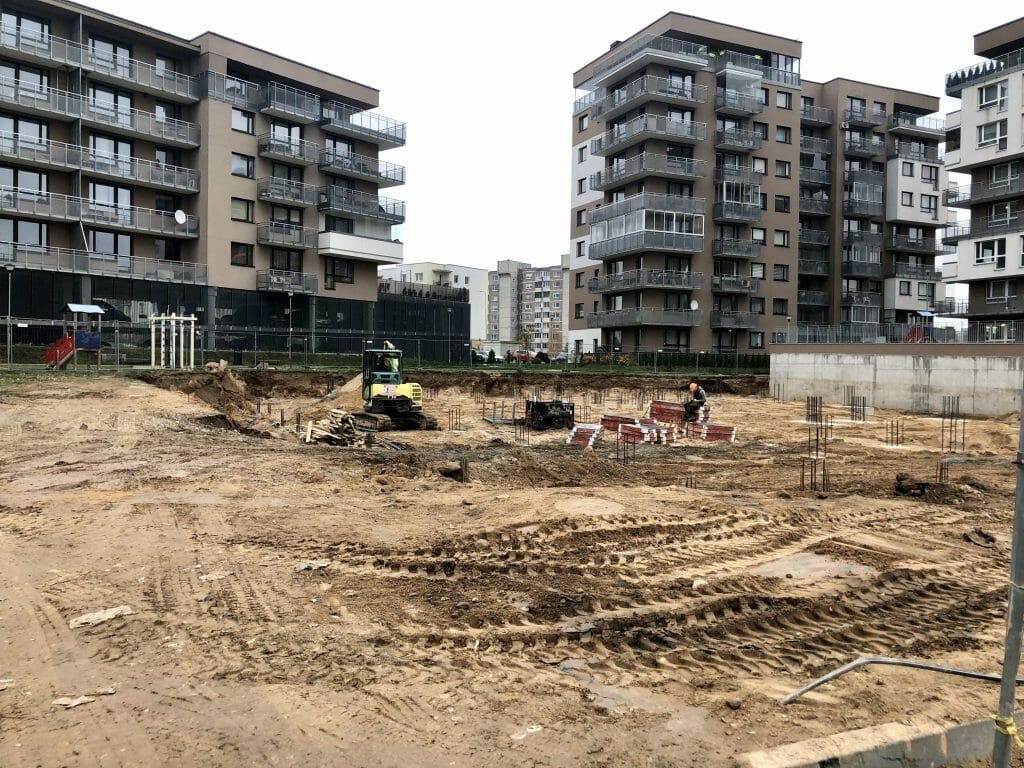 Altum 1 etapas (Karaliaučiaus g. 1) - Multi apartment - construction photos