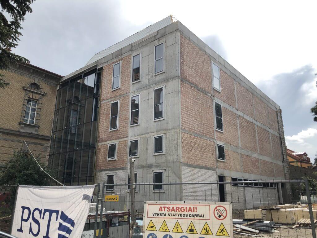 Vrublevskių bibliotekos rekonstrukcija (Žygimantų g. 1) - Library - construction photos