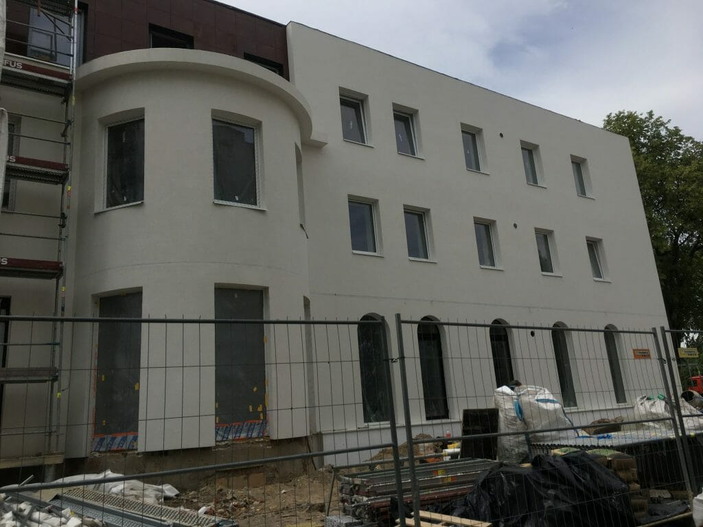 Europos pr. 96 (Europos pr. 96) - Office center - construction photos