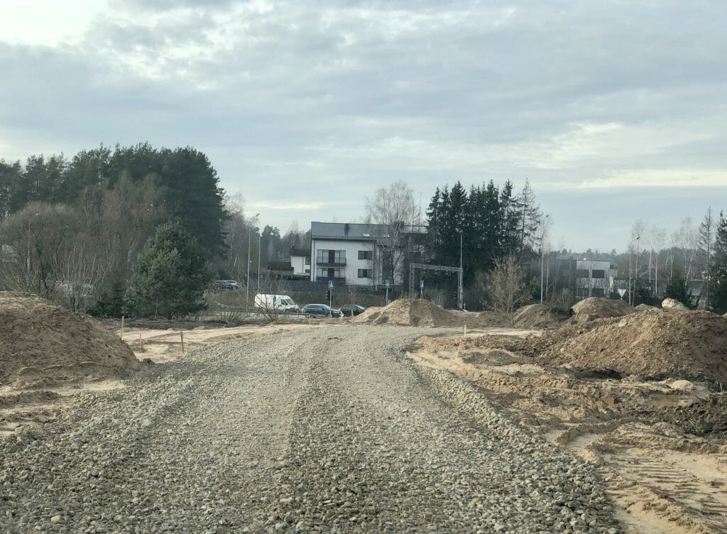 Dangeručio g. ir Daujoto g. (Dangeručio g.) - Street - construction photos