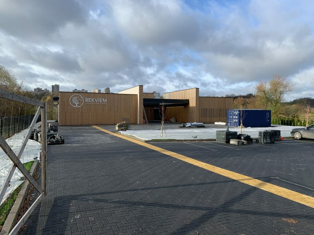 Laidojimo namai Jonavos g. (Jonavos g. 41A) - Kita komercija - statybų nuotraukos