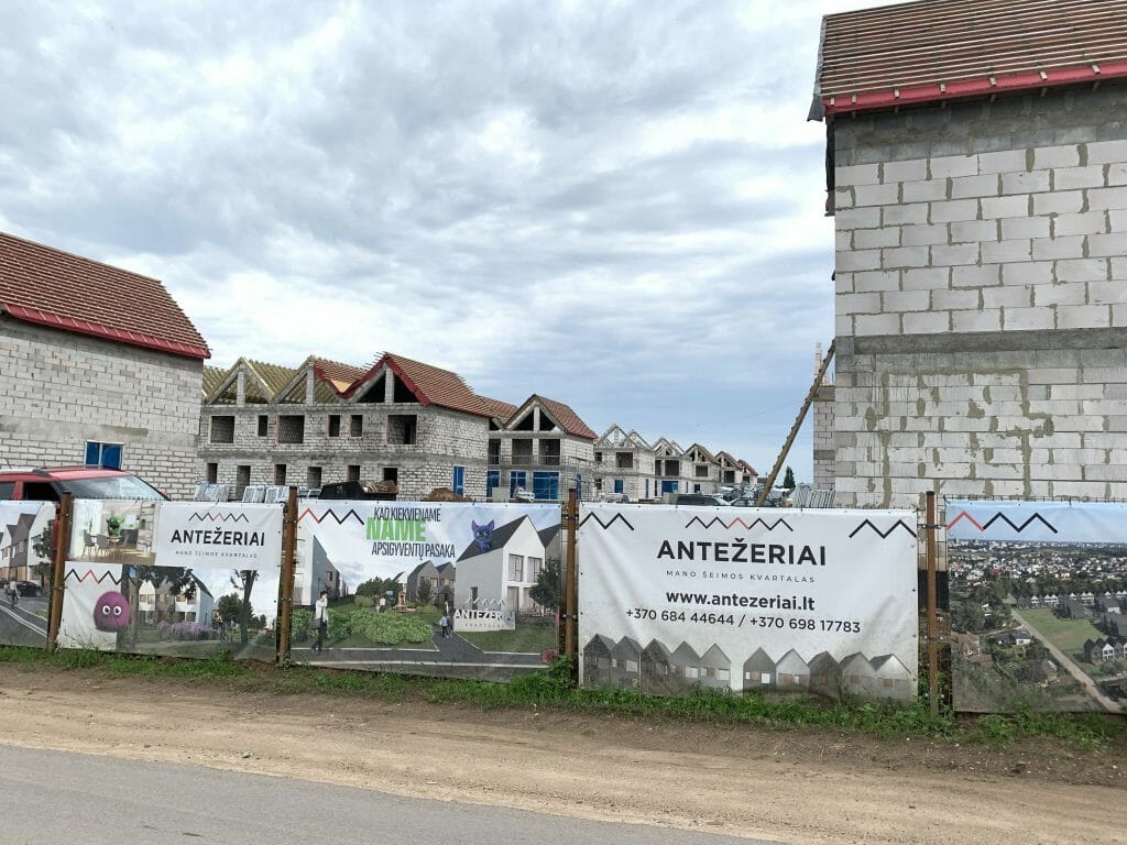 Antežeriai (Mėtų g., Rožių g.) - Ridaelamu - ehituse fotod