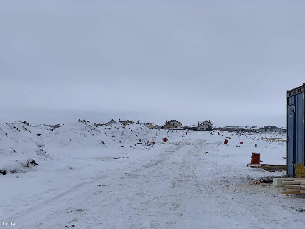 Angelavos vilos 1 etapas (Angelavos g., Trušelių k.) - Row housing - construction photos