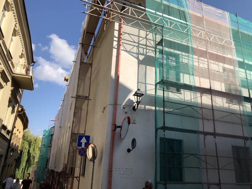 Bokšto skveras (Bokšto g. 6) - Food services, Resort - construction photos