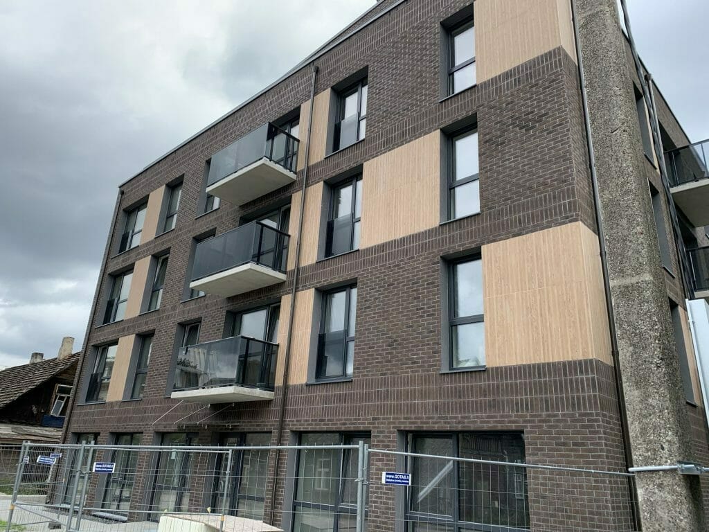 Cozy Life 1 etapas (Kintų g. 3) - Multi apartment - construction photos